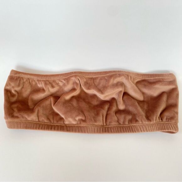 Skims Velour Bandeau Top - Sienna - 4x - Picture 1 of 6